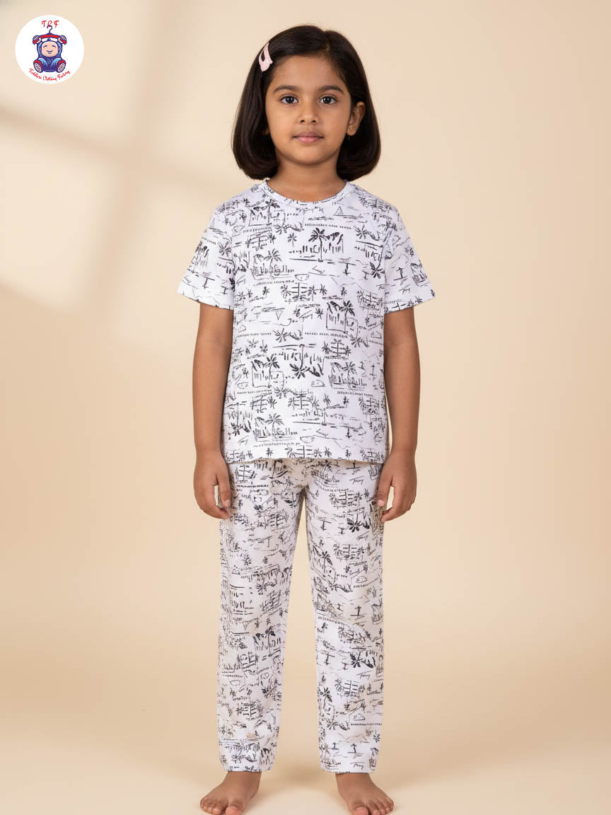 White & Black - Unisex Co-ords Sets