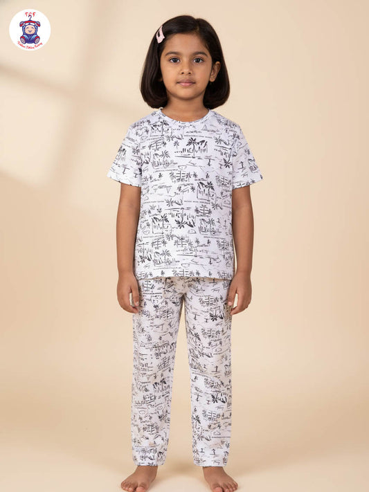 White & Black - Unisex Co-ords Sets