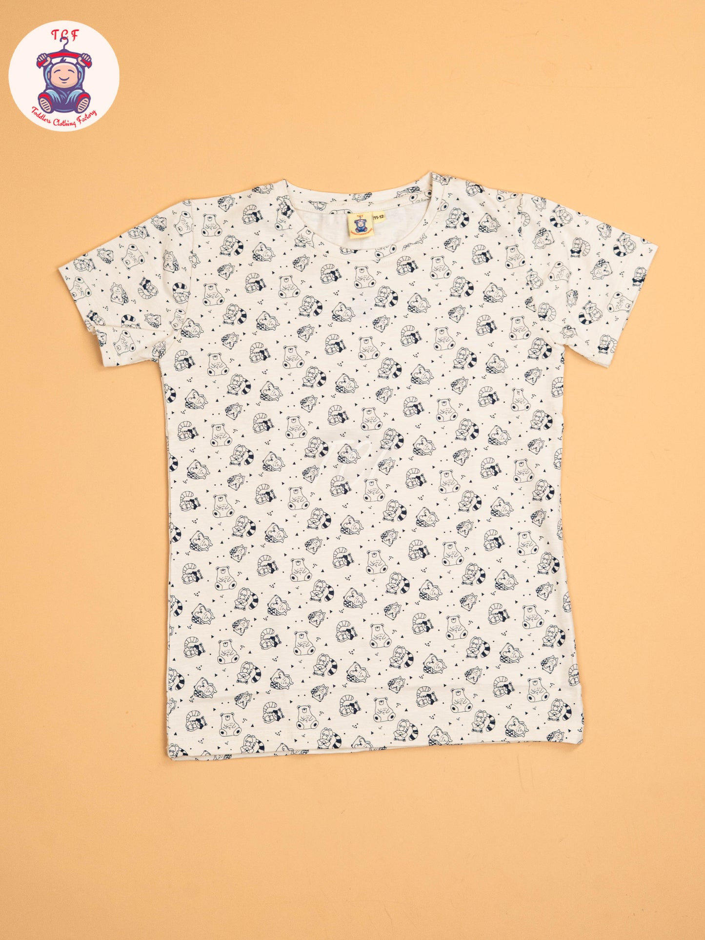 Cream - Animals Unisex Co-ords Sets