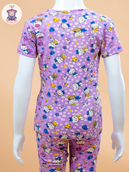 Lavender Teddy - Unisex Co-ords Sets