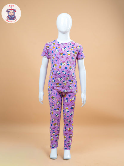 Lavender Teddy - Unisex Co-ords Sets