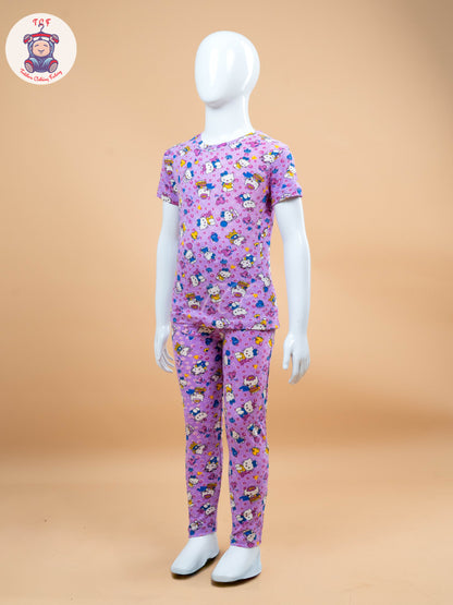Lavender Teddy - Unisex Co-ords Sets
