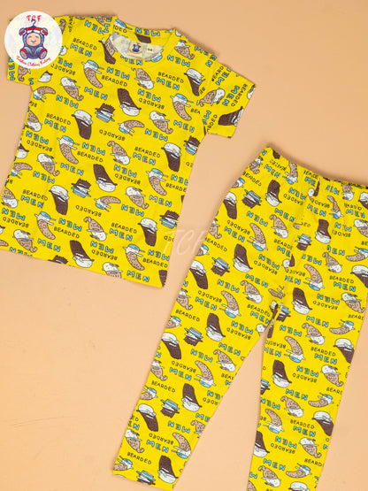 Yellow Bearded  - Unisex Co-ords Sets