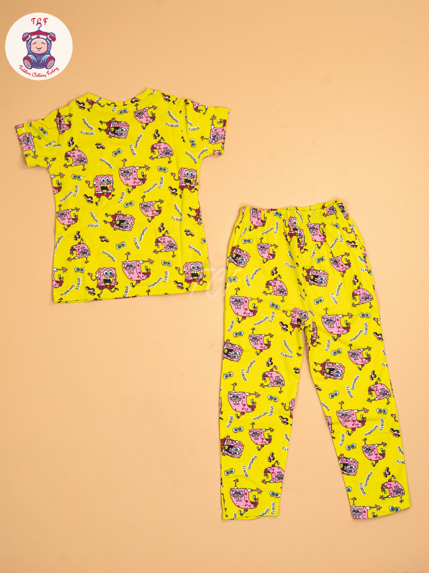 Yellow Sponge Bob - Unisex Co-ords Sets