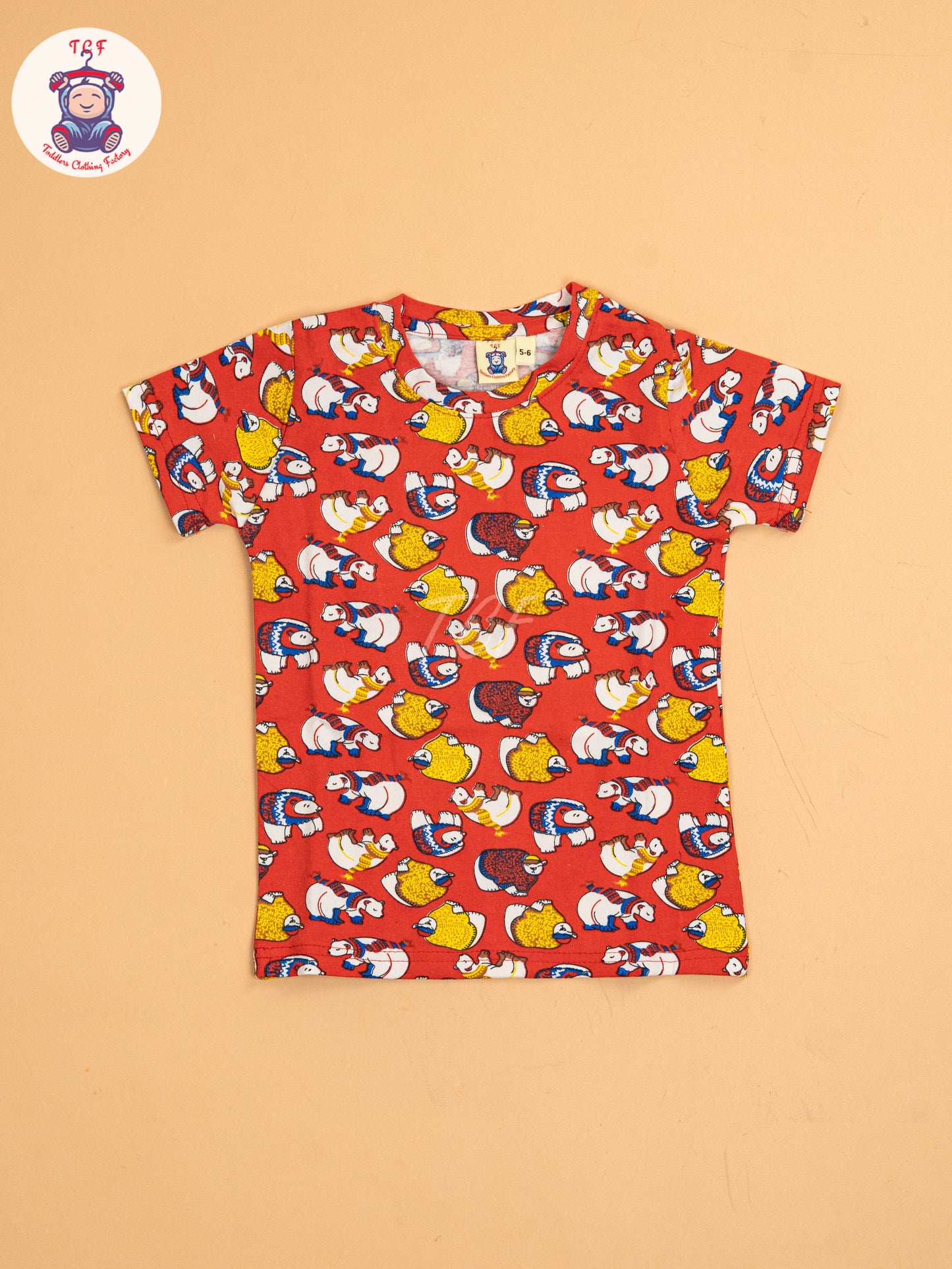 Red Bear  - Unisex Co-ords Sets