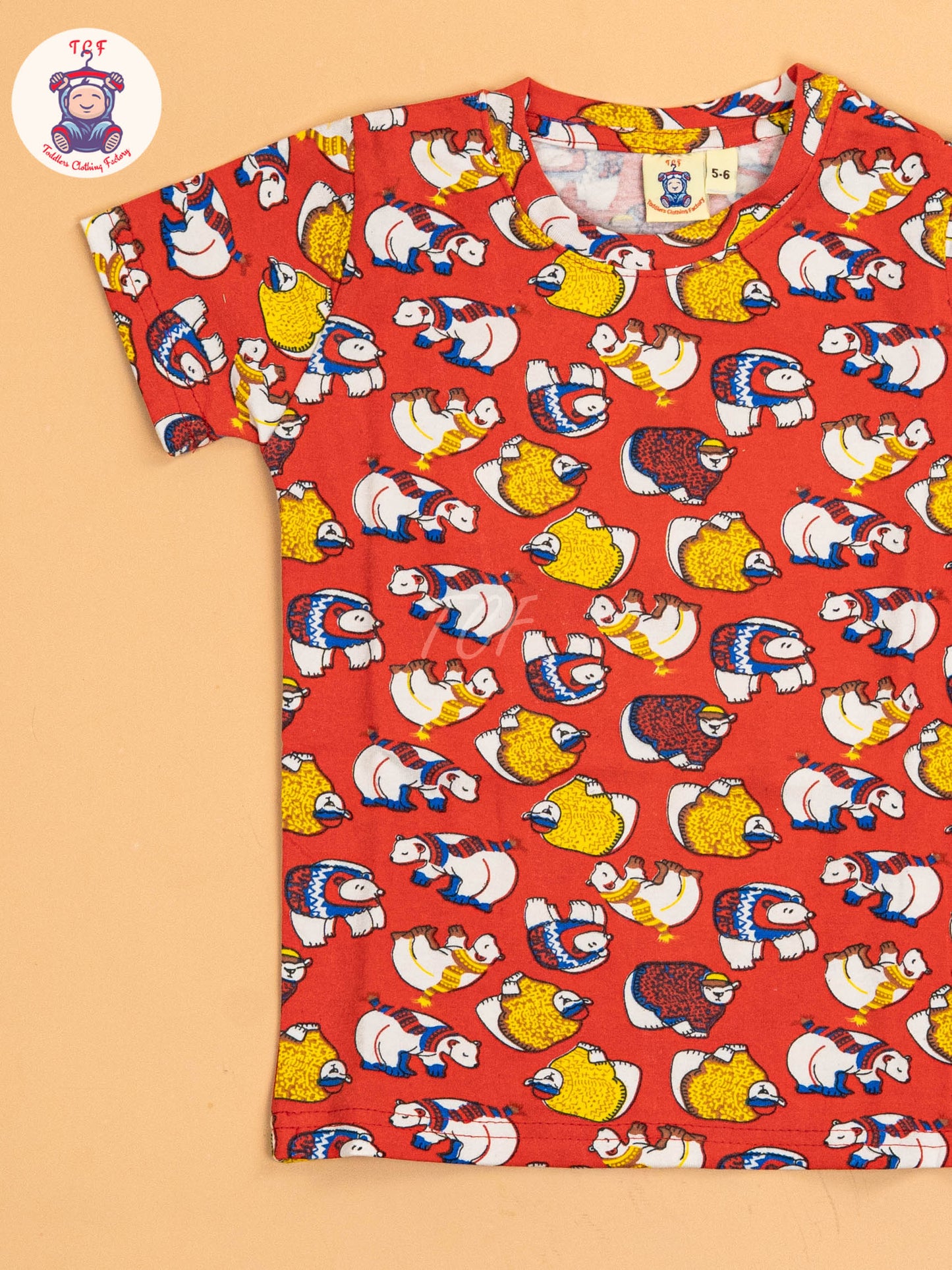 Red Bear  - Unisex Co-ords Sets