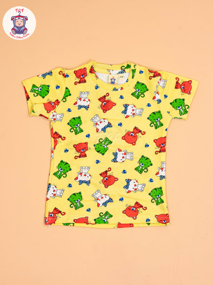 Yellow Cat  - Unisex Co-ords Sets