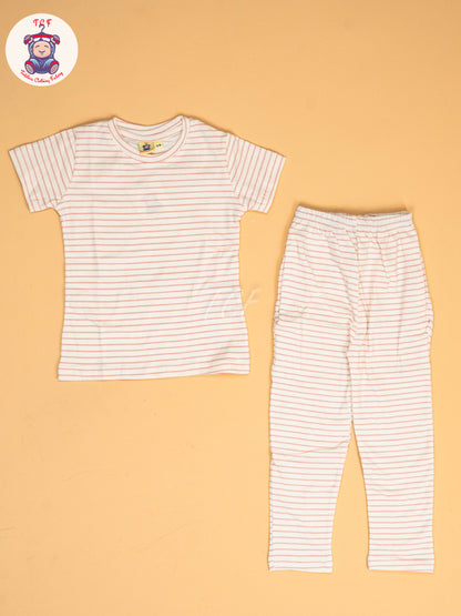 Lite Pink Stripes  - Unisex Co-ords Sets