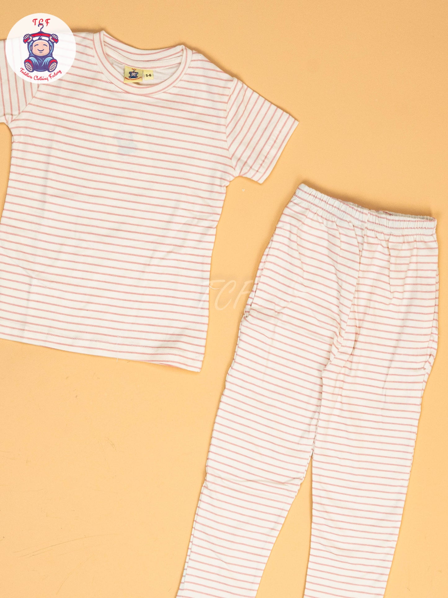 Lite Pink Stripes  - Unisex Co-ords Sets