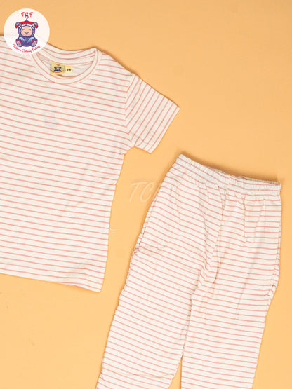 Lite Pink Stripes  - Unisex Co-ords Sets