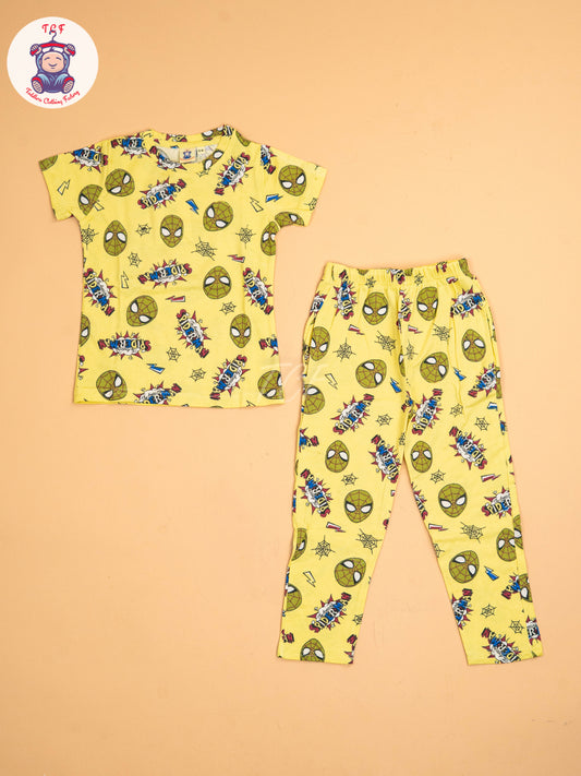 Yellow Spider Man  - Unisex Co-ords Sets