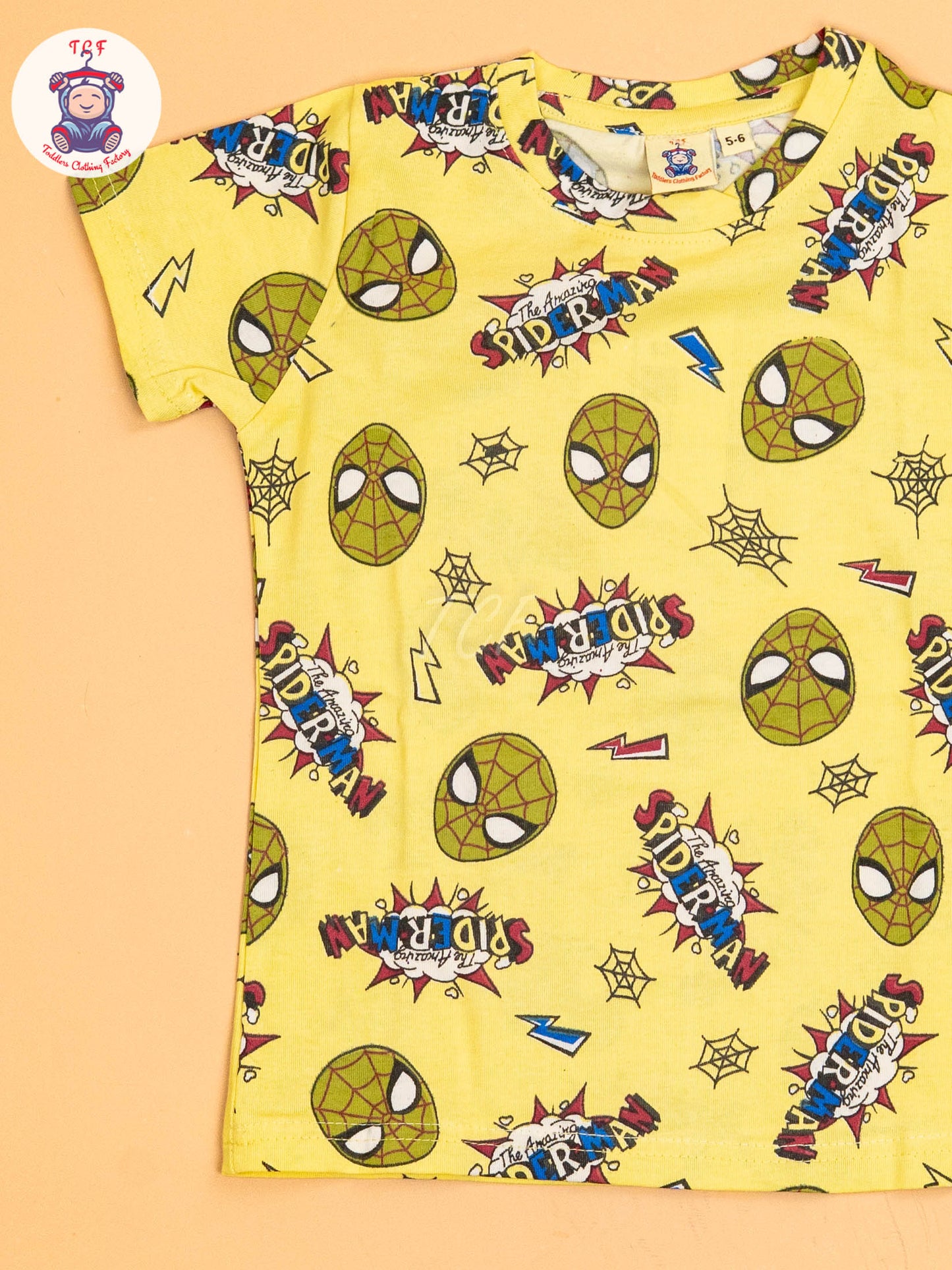 Yellow Spider Man  - Unisex Co-ords Sets