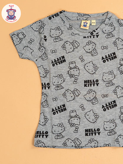 Grey Hello Kitty  - Unisex Co-ords Sets