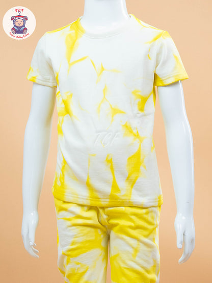 White & Yellow  - Unisex Co-ords Sets