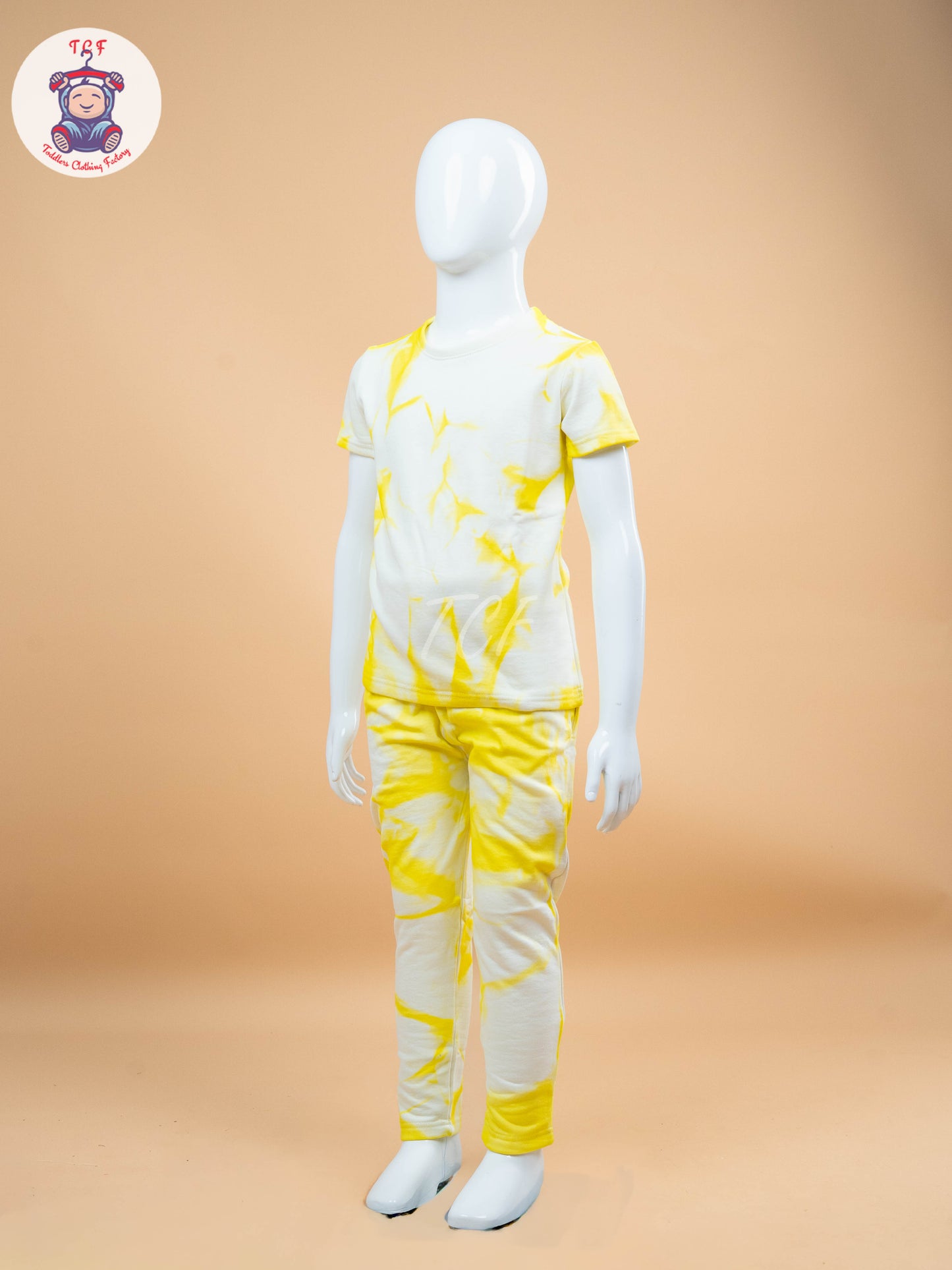 White & Yellow  - Unisex Co-ords Sets