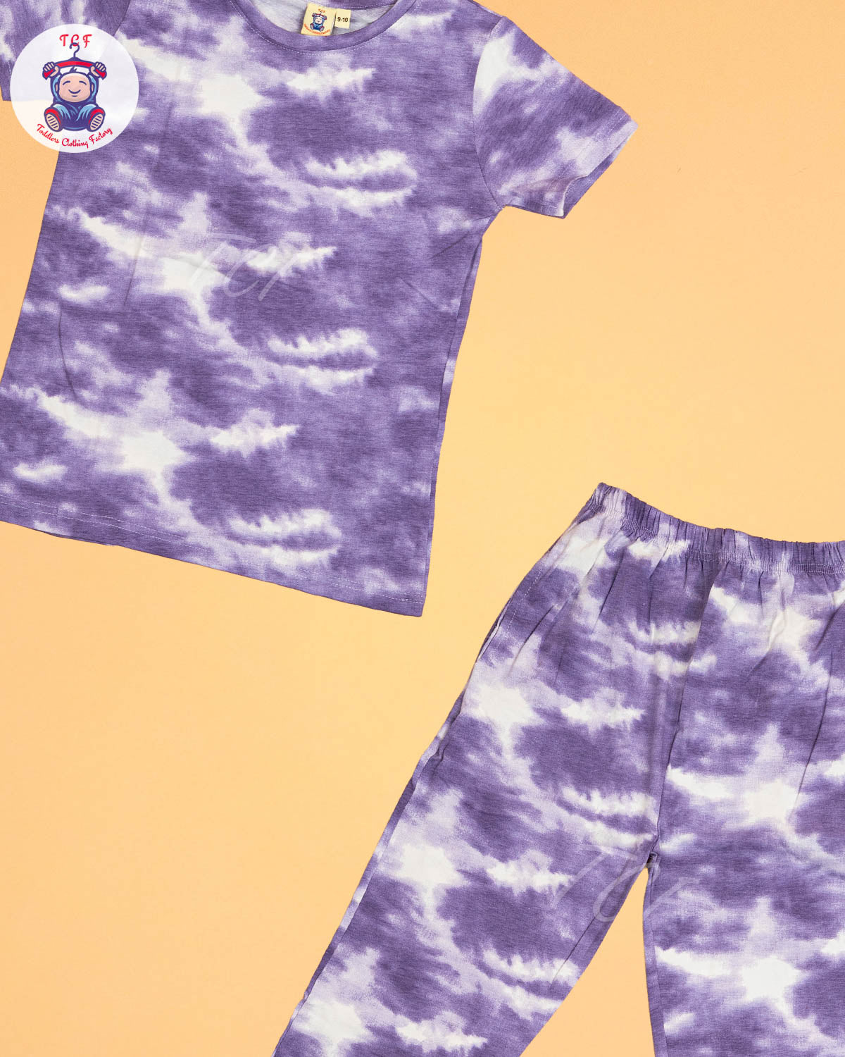 White & Violet  - Unisex Co-ords Sets