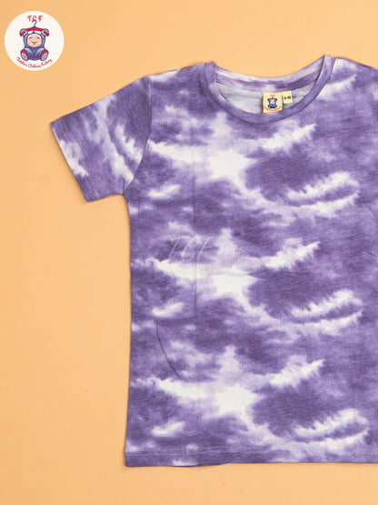 White & Violet  - Unisex Co-ords Sets