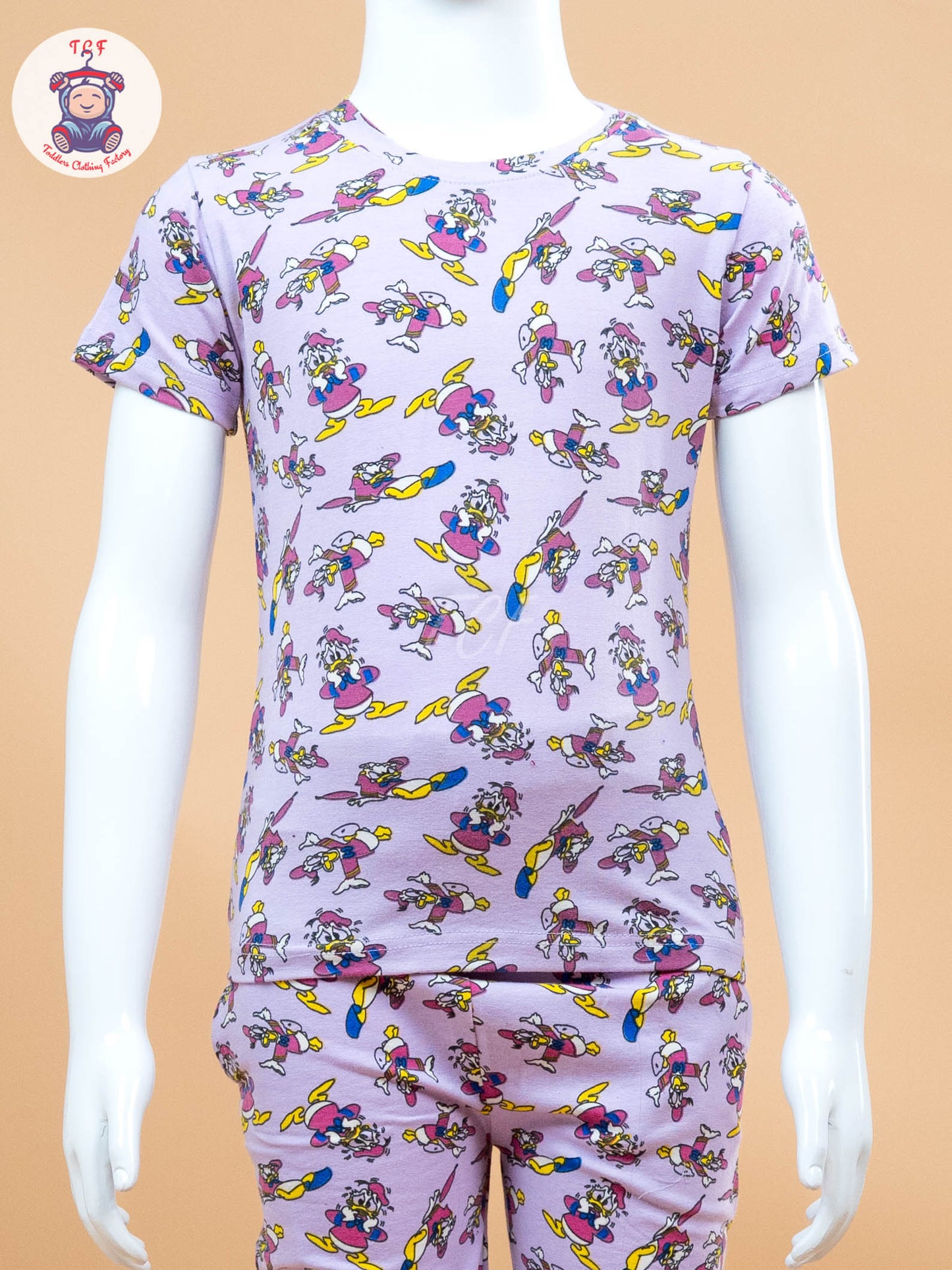 Lavender Micky Mouse  - Unisex Co-ords Sets