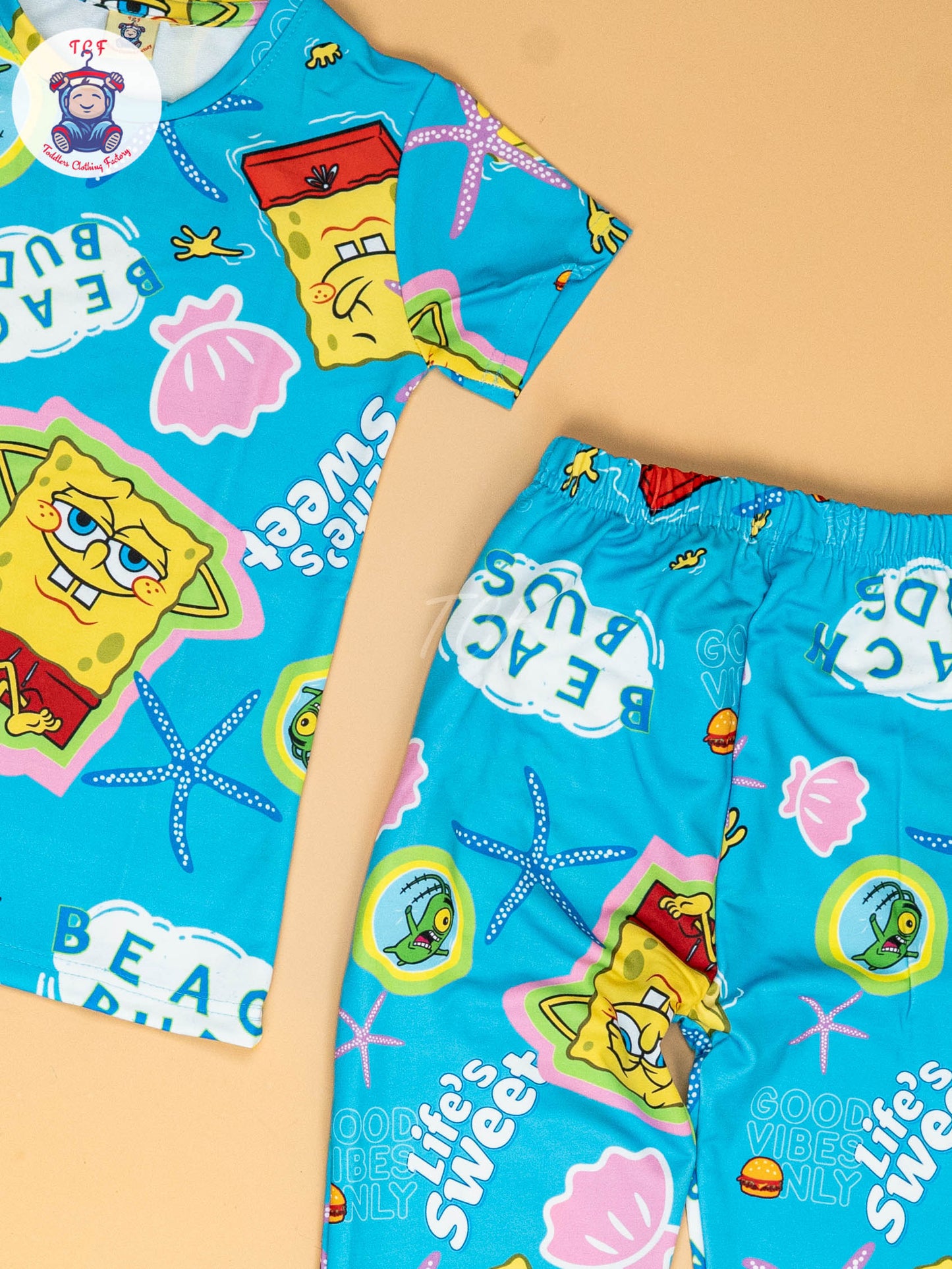 Sky Blue  - Unisex Co-ords Sets