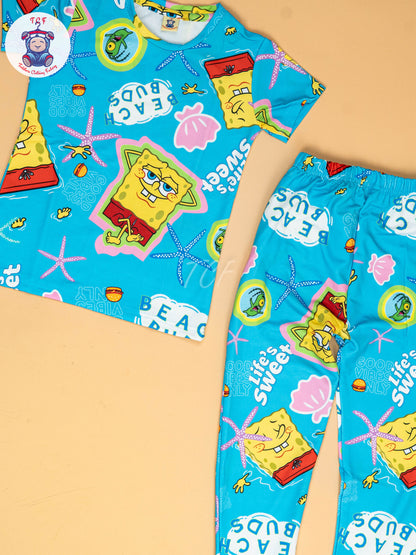 Sky Blue  - Unisex Co-ords Sets