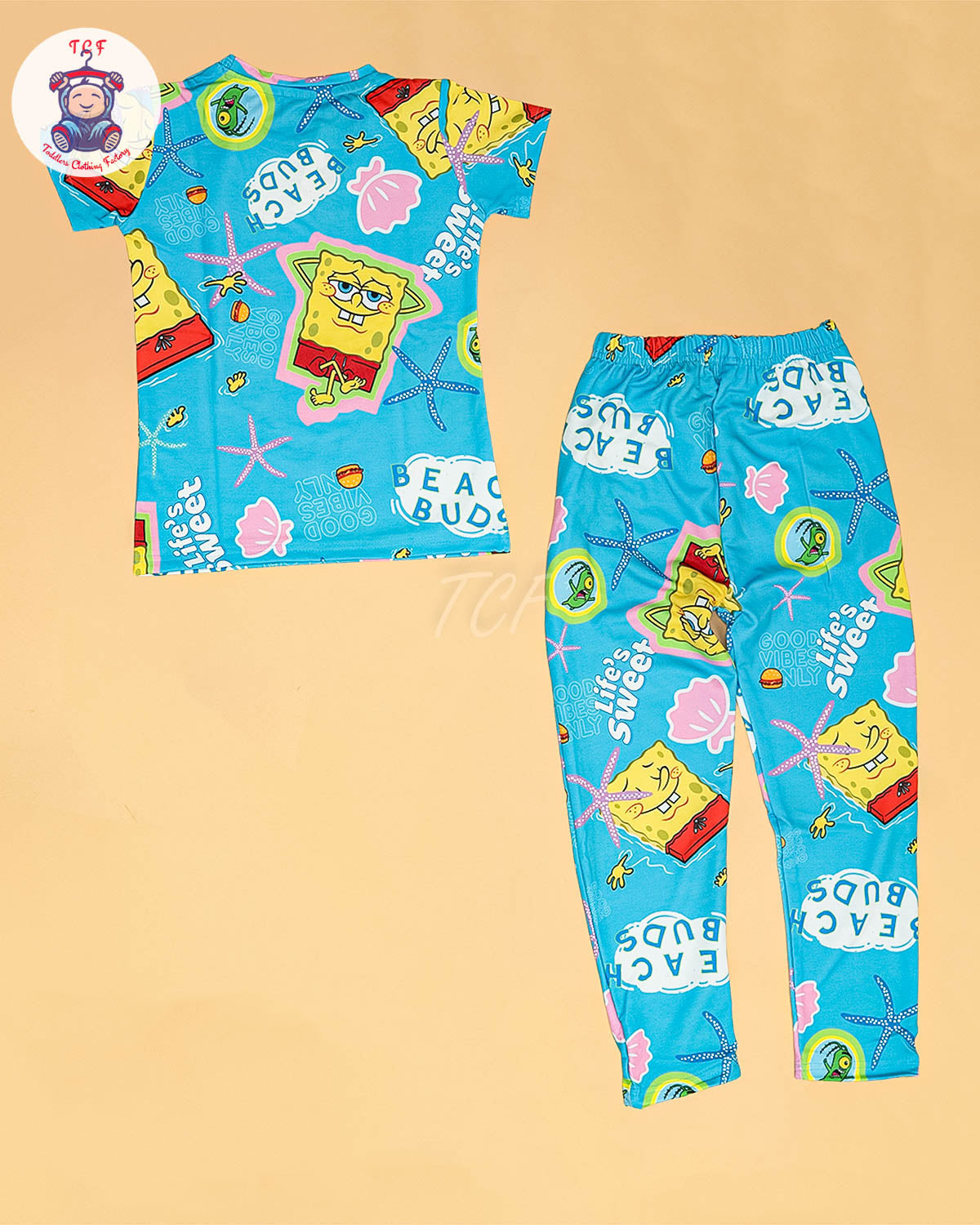 Sky Blue  - Unisex Co-ords Sets