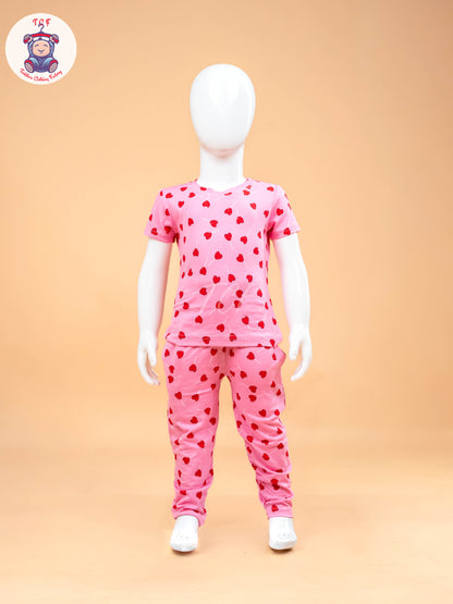 Pink Herat - Unisex Co-ords Sets
