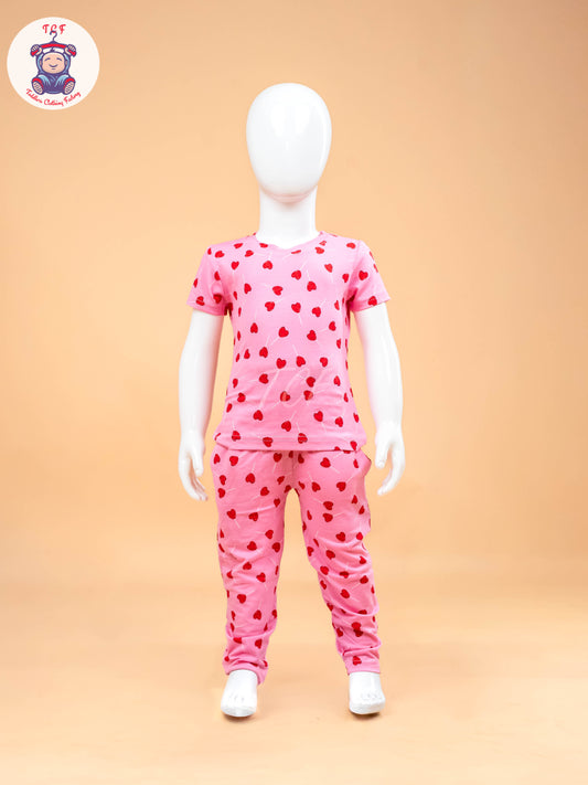 Pink Herat - Unisex Co-ords Sets