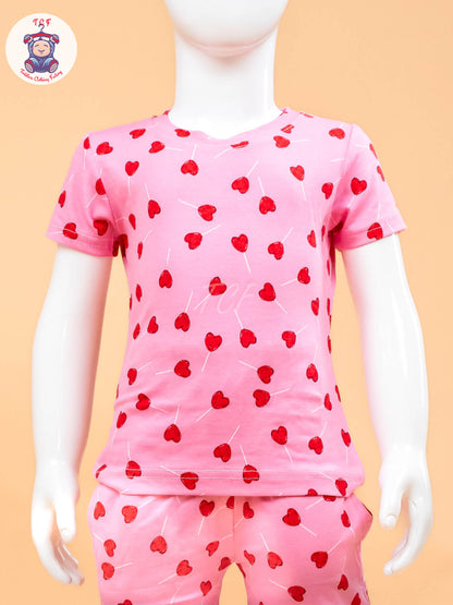 Pink Herat - Unisex Co-ords Sets