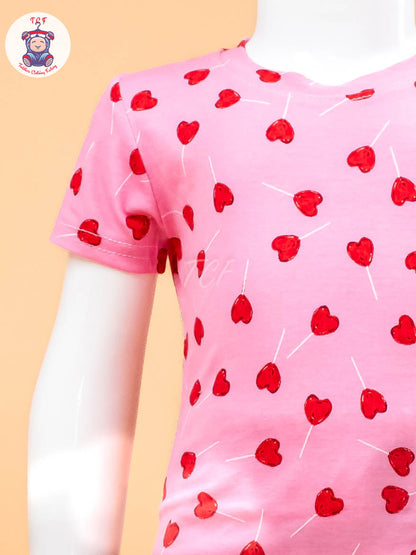 Pink Herat - Unisex Co-ords Sets