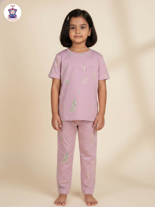 Baby Pink - Flower Girls Night Wear
