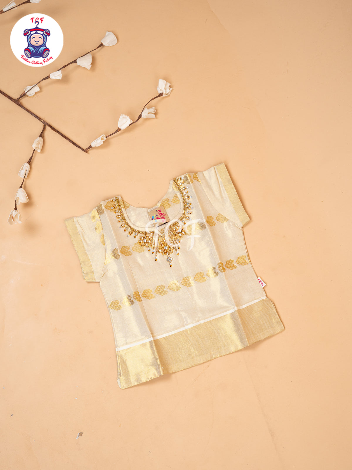 Kerala Cotton - Girls Readymade Pavadai Sattai