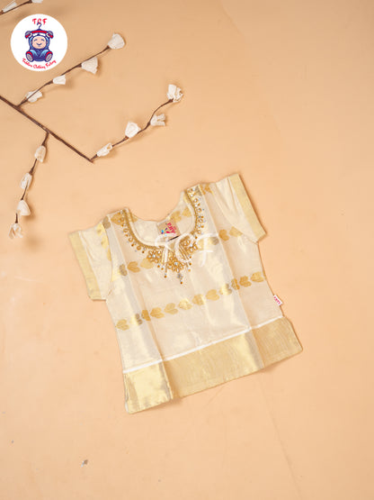 Kerala Cotton - Girls Readymade Pavadai Sattai