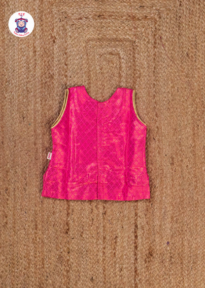 Pink & Sandal - Pavadai Sattai