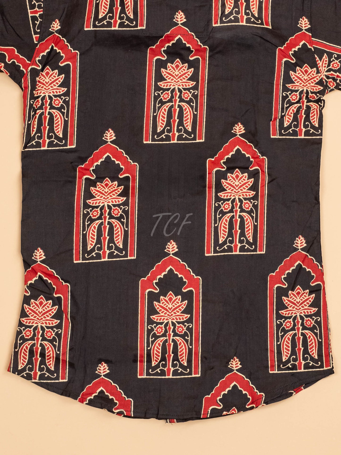 Black - Boys Readymade Cotton Printed Shirts