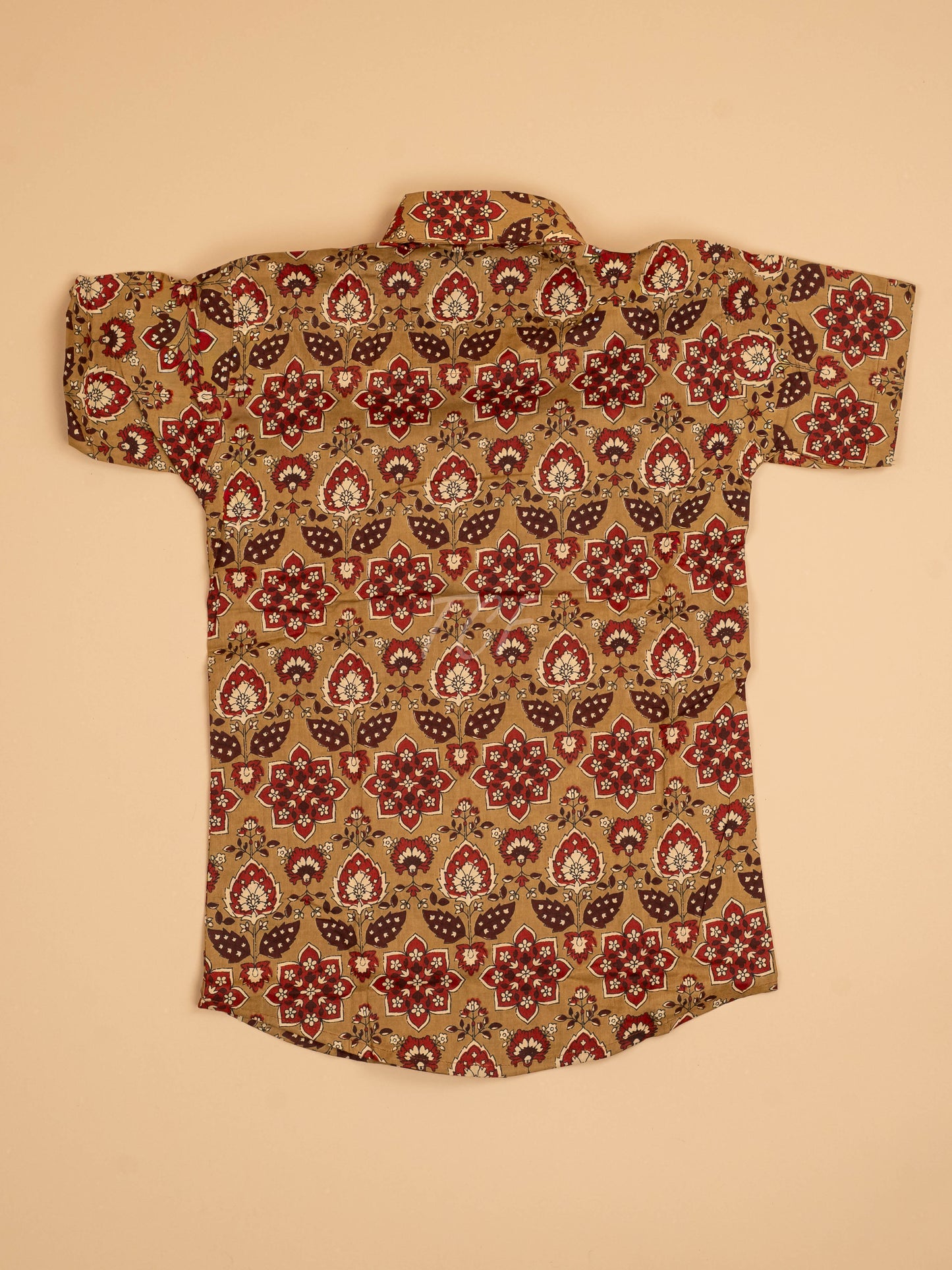 Mustard - Boys Readymade Cotton Printed Shirts