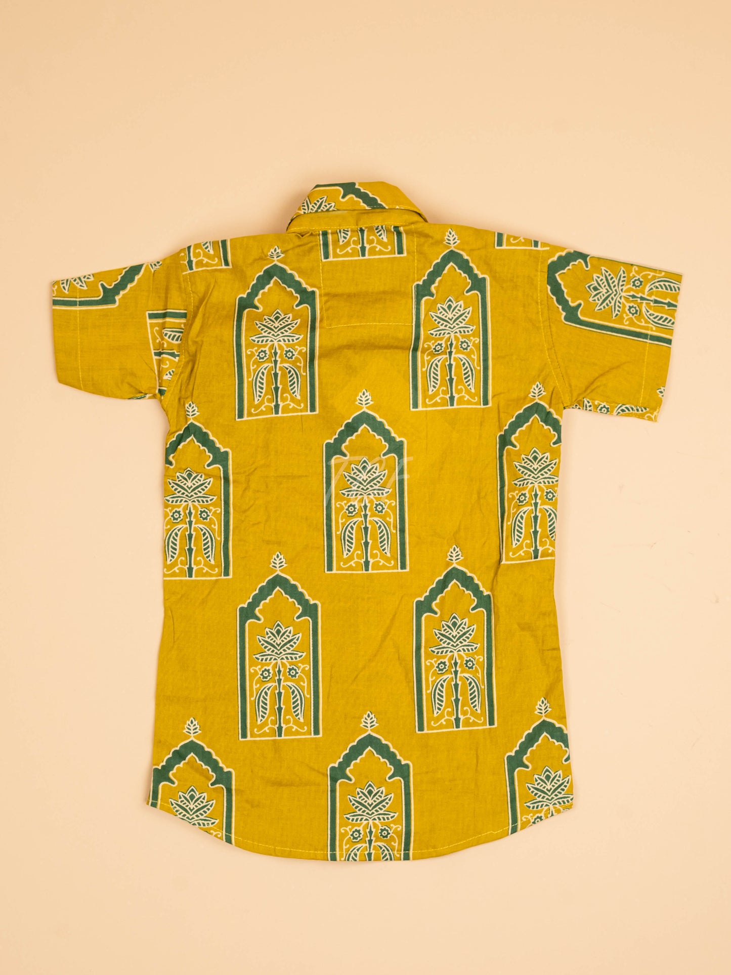 Mustard & Green - Boys Readymade Cotton Printed Shirts