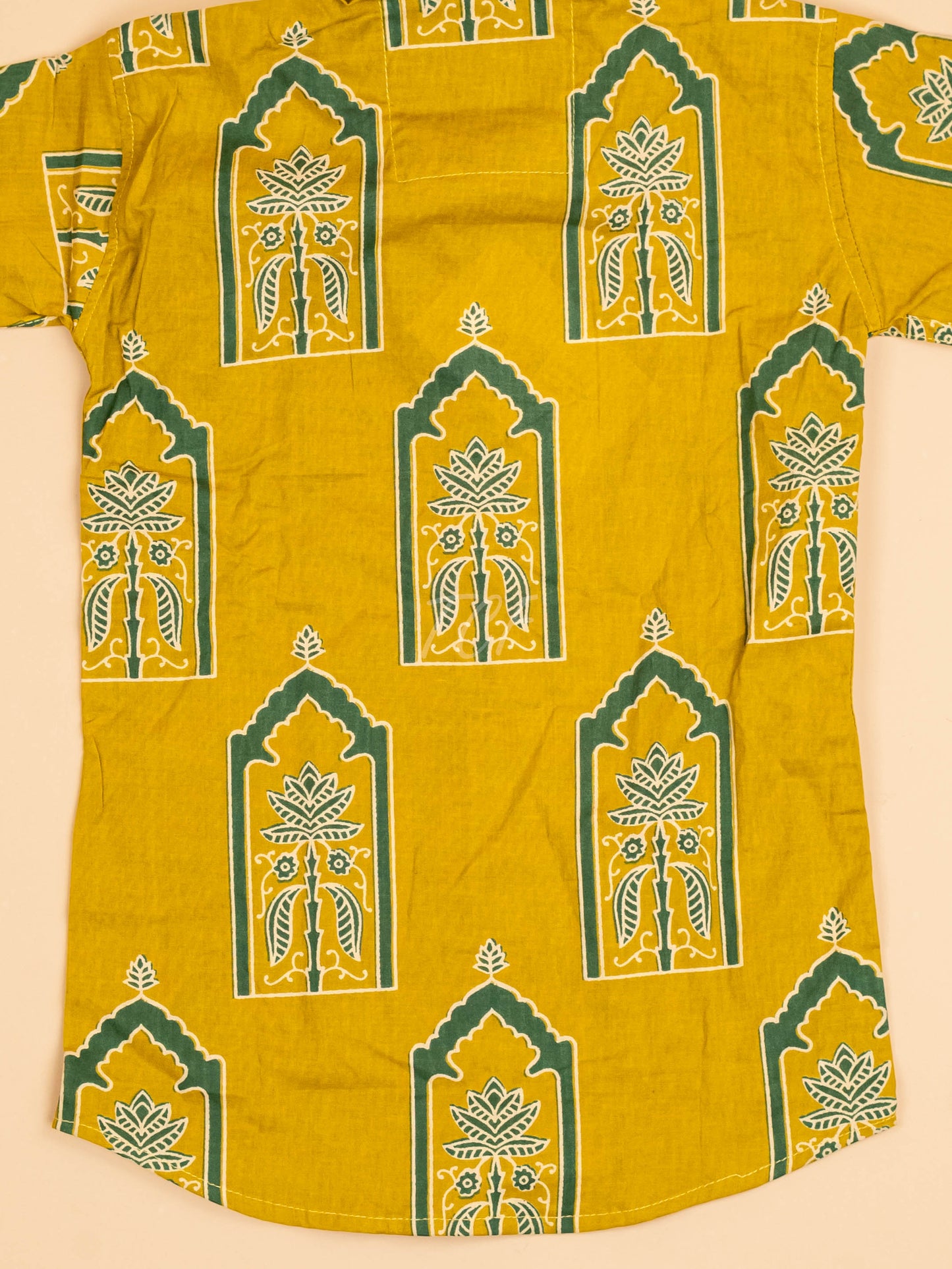 Mustard & Green - Boys Readymade Cotton Printed Shirts