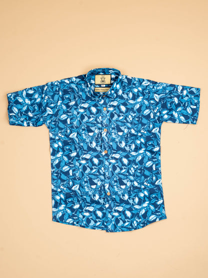 Indingo - Boys Readymade Cotton Printed Shirts