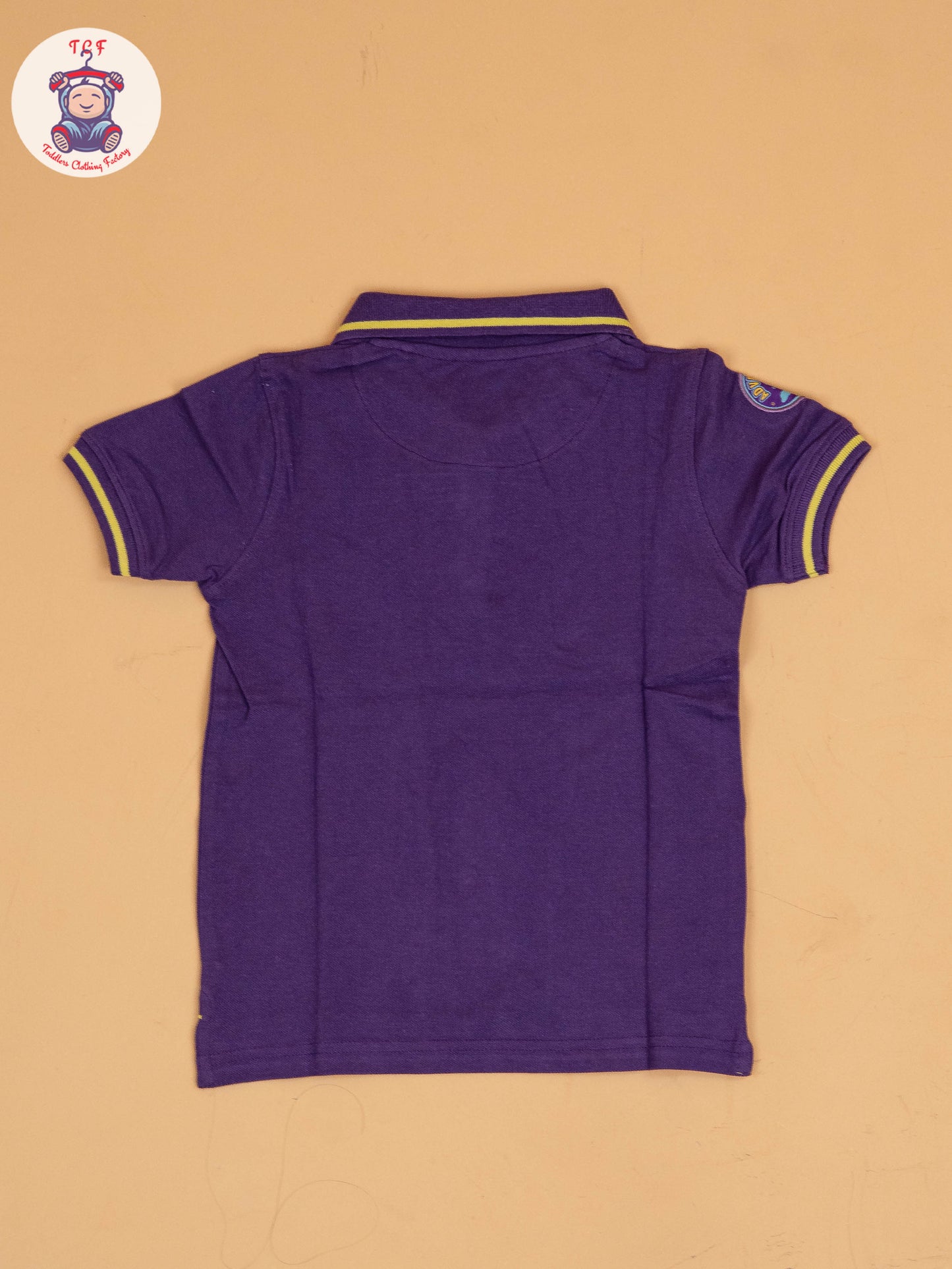 Boys Polo T-shirt Purple