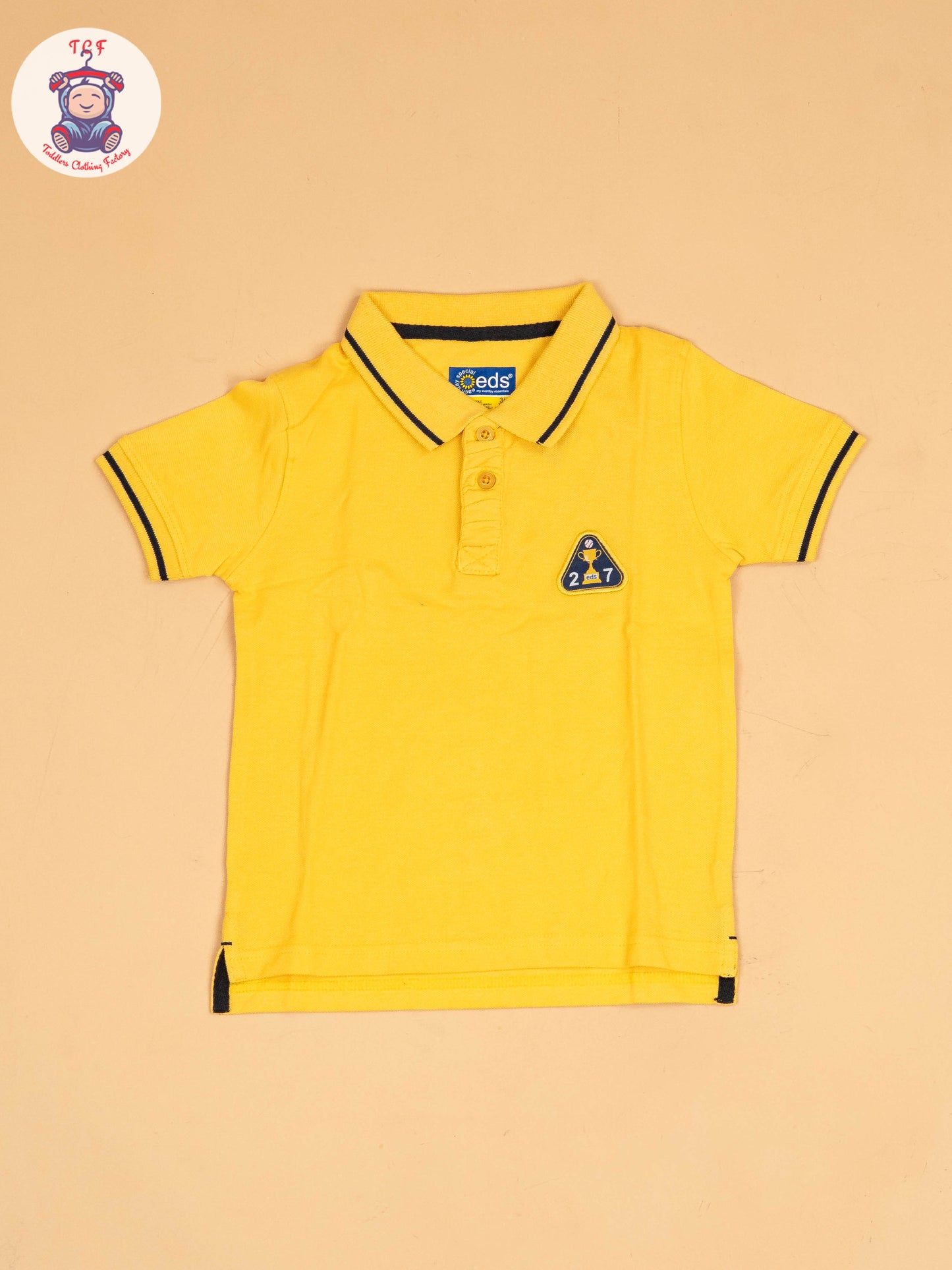 Boys Polo T-shirt Yellow