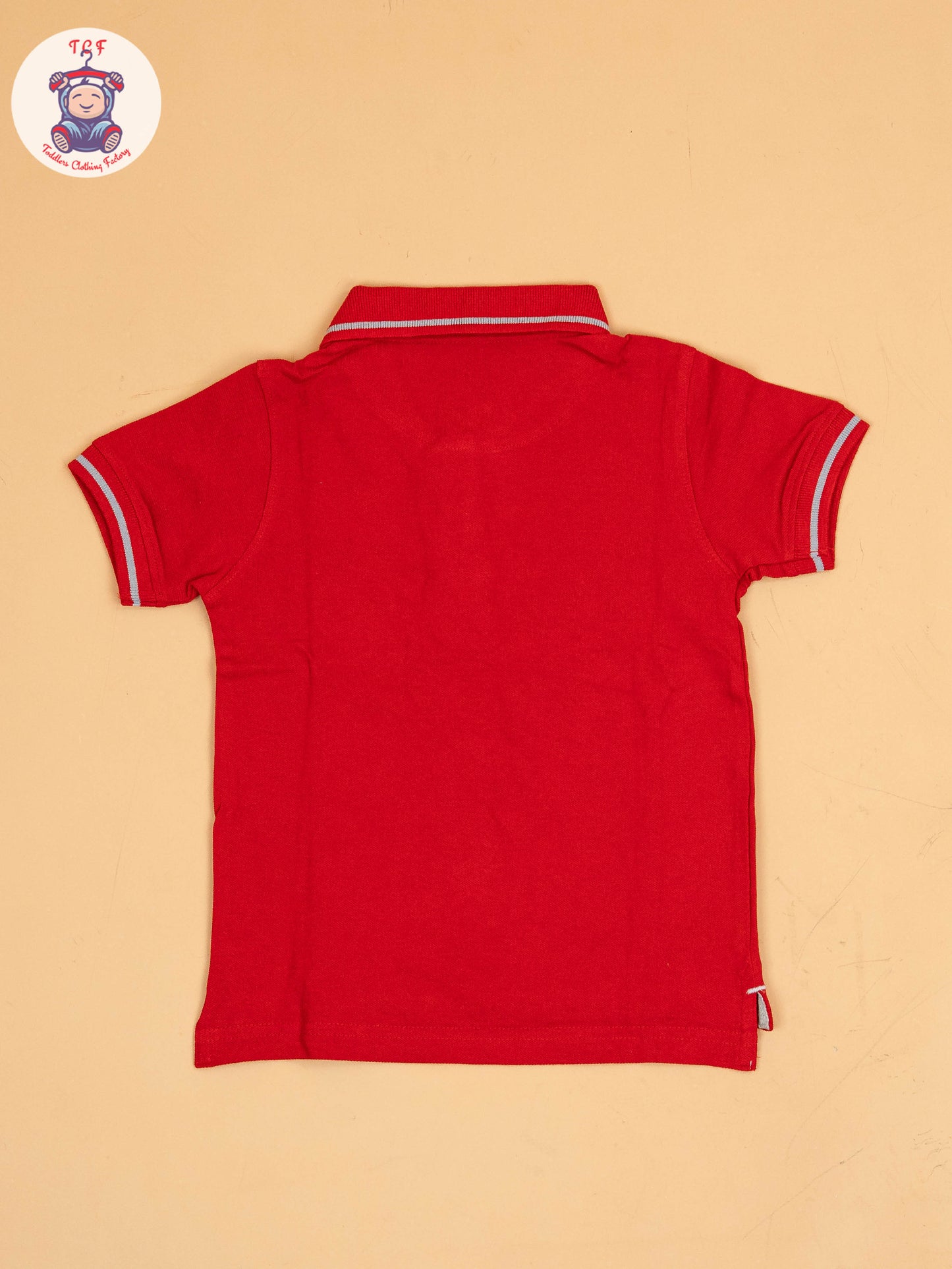 Boys Polo T-shirt Red