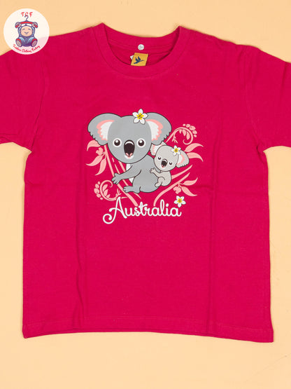 Pink - Girls Readymade T-Shirts
