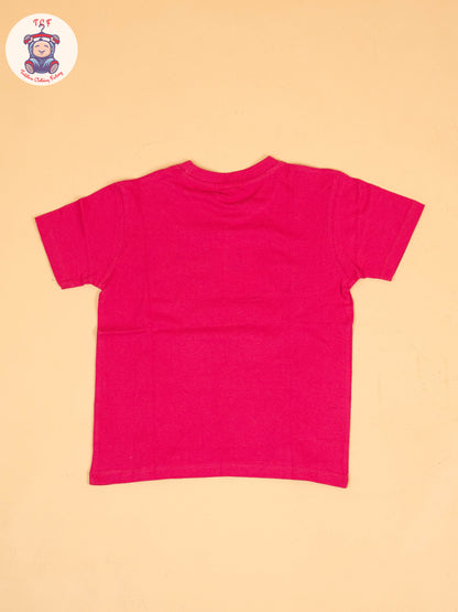 Pink - Girls Readymade T-Shirts