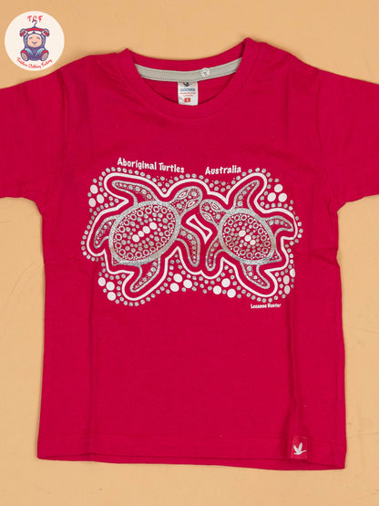 Pink - Girls Readymade T-Shirts