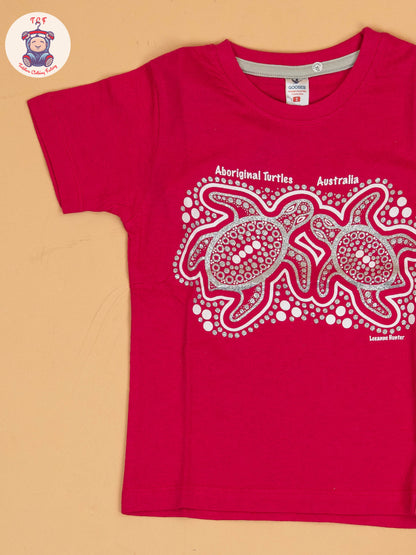 Pink - Girls Readymade T-Shirts