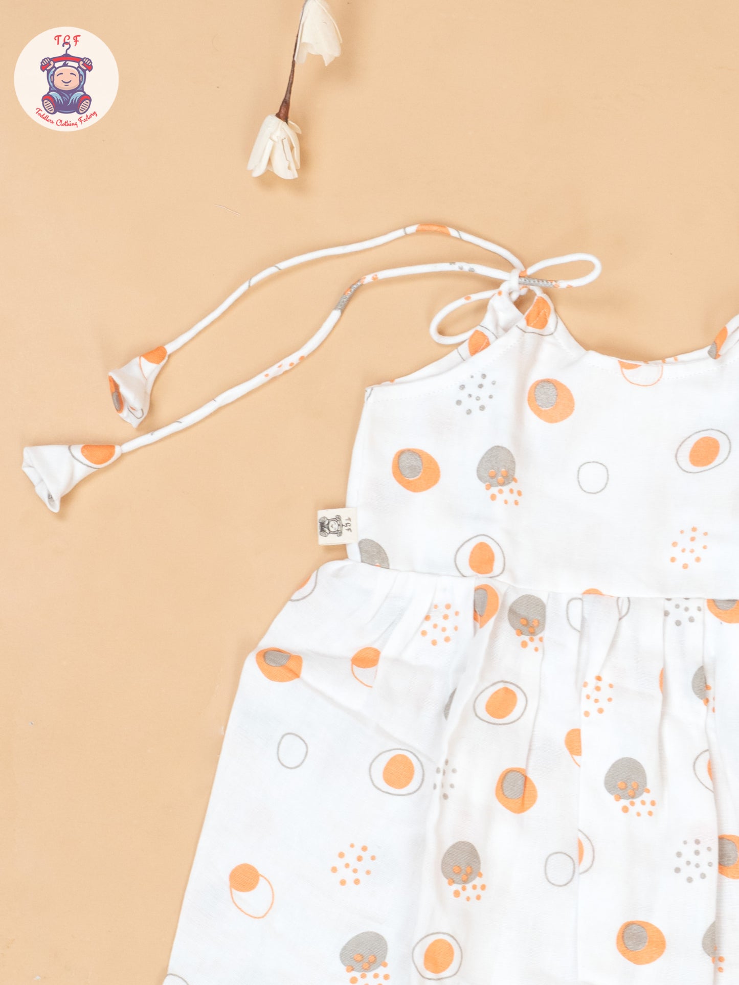 White - Girls Muslin Frocks