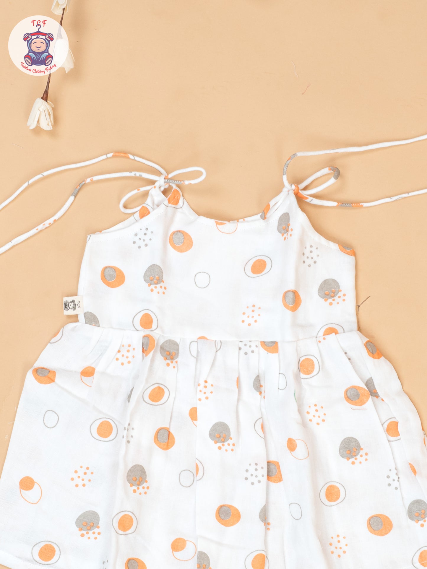 White - Girls Muslin Frocks