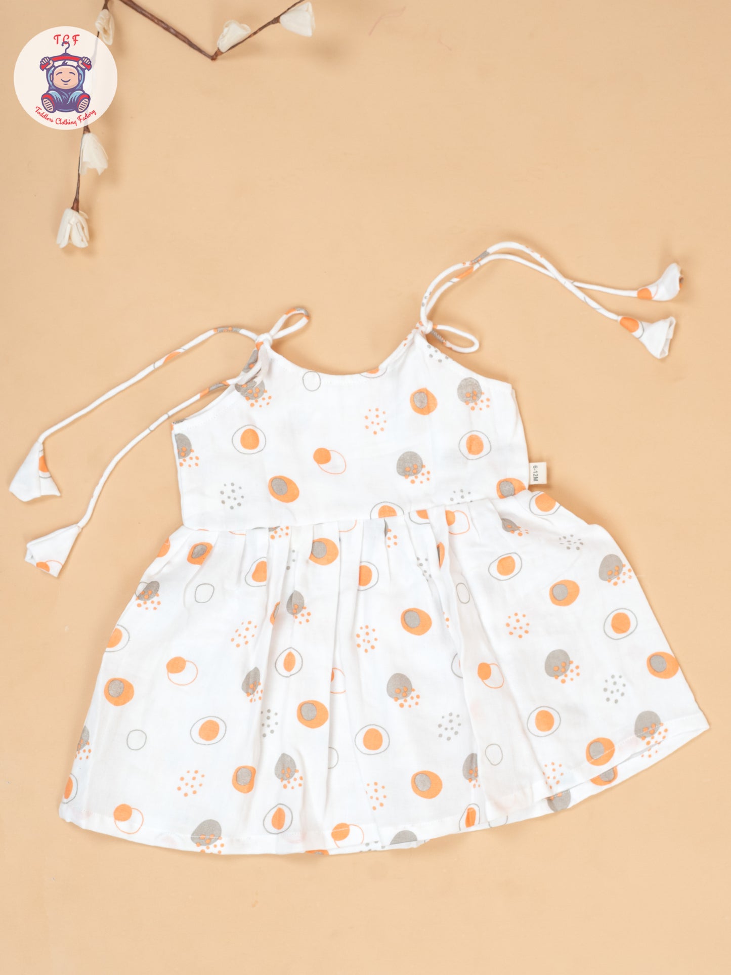 White - Girls Muslin Frocks