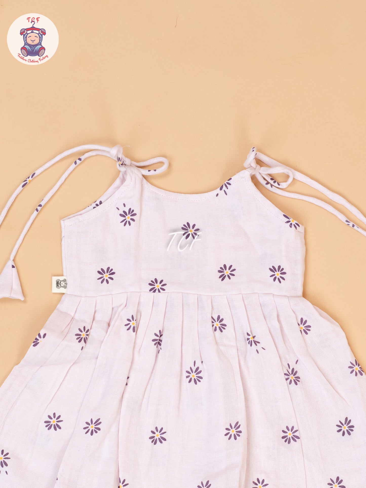 Baby Pink - Girls Muslin Frocks