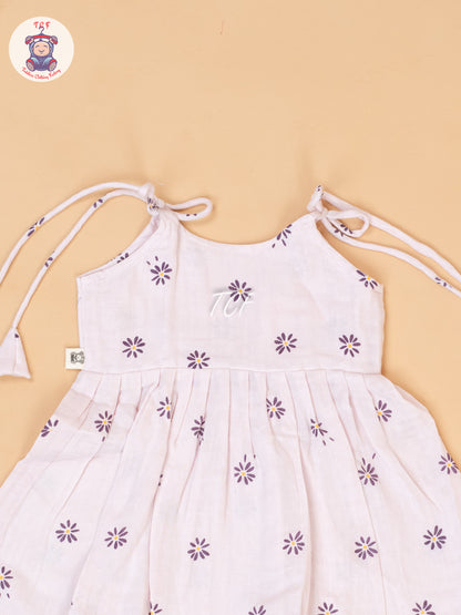 Baby Pink - Girls Muslin Frocks